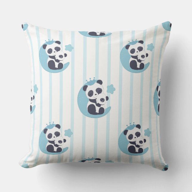 Almofada Panda Lover | Life Is Better With A Panda (Frente)