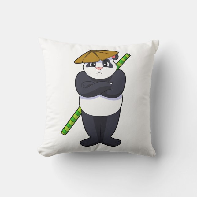 Almofada Panda no Stick briga Artes Marciais.PNG (Frente)