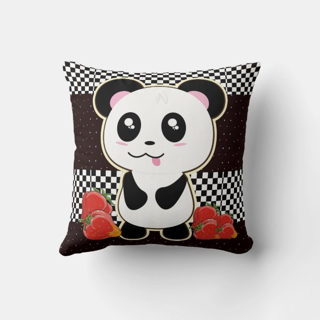 Padrão Perfeito De Panda Fofo. Kawaii Pandas, Papel De Parede De