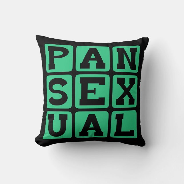 Almofada Pansexual, Omnisexual (Frente)