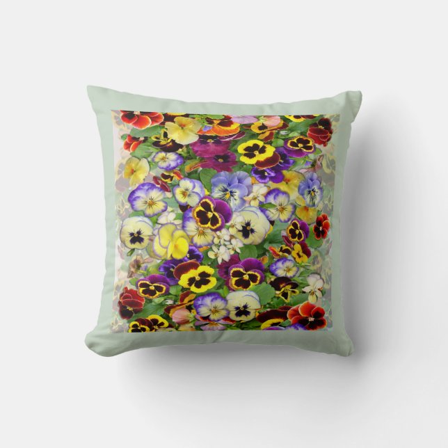 Almofada Pansy Cascade (Frente)