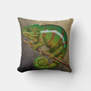 Almofada Panther Chameleon Digital Painting