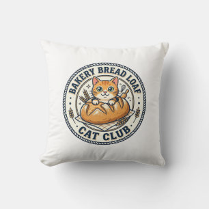 Almofada Pão de Padaria Gato Mãe Presente - Padaria B