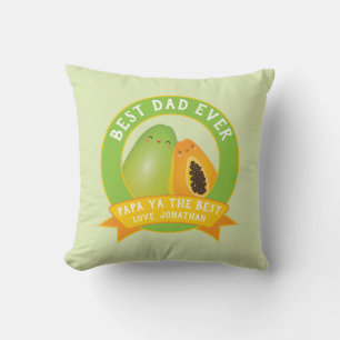 Almofada Papá bonito Ya a melhor chalaça engraçada da fr