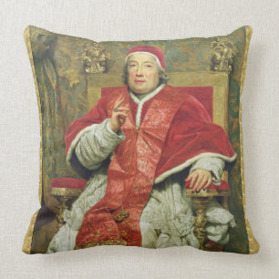Almofada Papa Clemente XIII (1693-1769) (óleo em canvas)