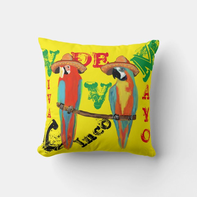 Almofada PAPagaios (Frente)