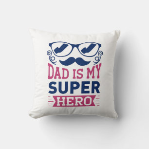 Almofada Papai é Meu Super Herói