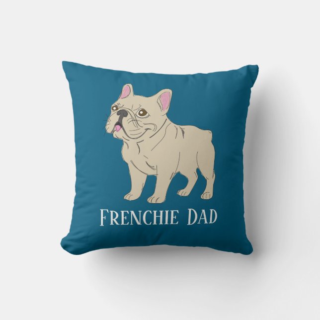 Almofada Papai Frenchie (Frente)