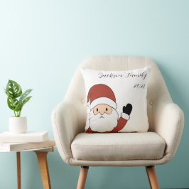 Almofada Papai Noel Aconchegante Personalizado Natal