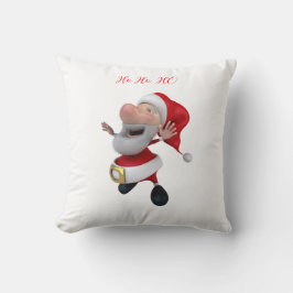 Almofada Papai Noel Alegre Ho Ho