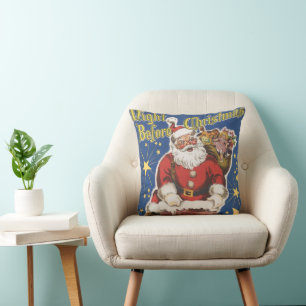 Almofada Papai Noel Antigo, Era a Noite Antes do Natal