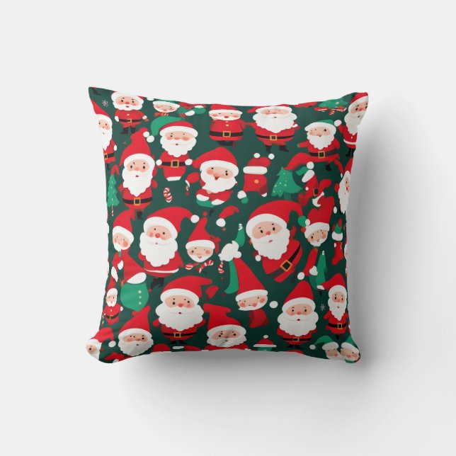 Almofada Papai Noel Divertido (Frente)