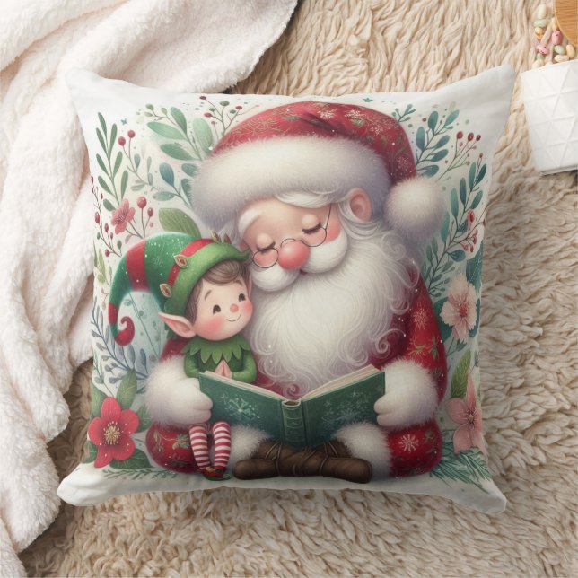 Almofada Papai Noel e Elfo 3 (Cobertor)