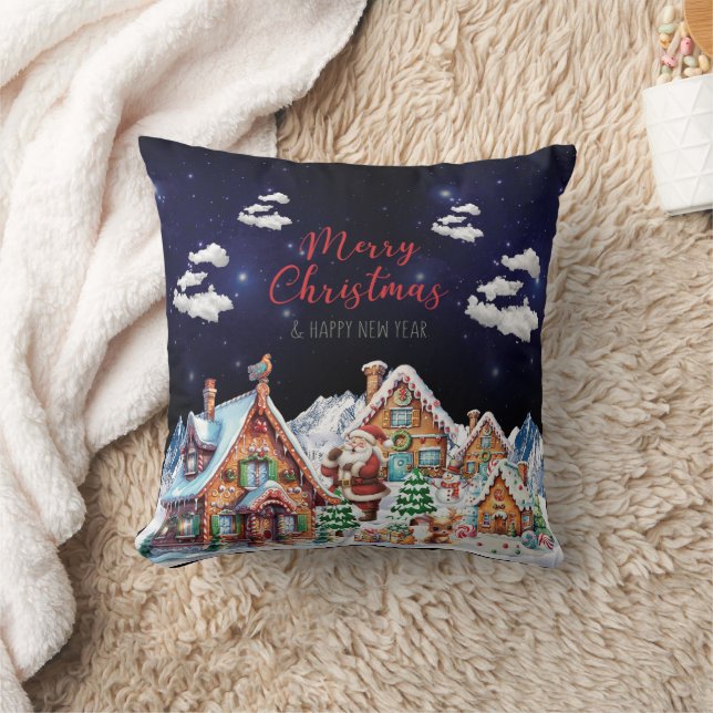 Almofada Papai Noel, Feriado de Natal Festivo do Homem de N (Cobertor)