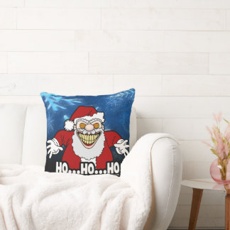 Almofada Papai Noel Sinistro Gráficos Malucos HOHOHO