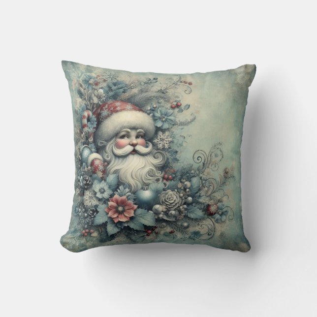 Almofada Papai Noel Vintage (Frente)