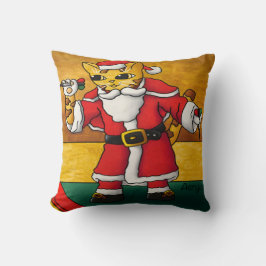 Almofada Papais noeis de Natal - Dardos Cat