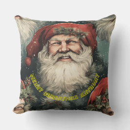 Almofada Papais noeis e mensagem