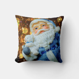 Almofada Papais noeis e Travesseiro de Feriado de Urso Pola