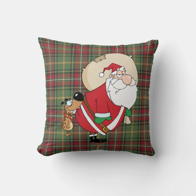 Almofada papais noeis mordedidas (Frente)