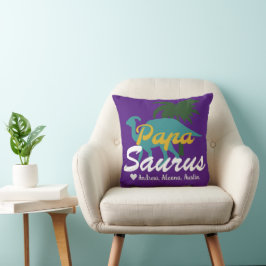 Almofada Papassauro Nomes Simples de Chic Personalizados