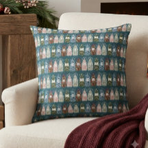 Papel de embrulho de árvores decoradas com pássaro