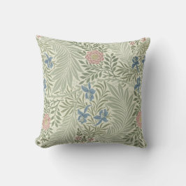 Almofada Papel de Parede Floral Larkspur de William Morris