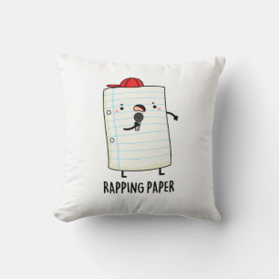 Almofada Papel Enrolando Papel Engraçado Engraçado Papel Pu