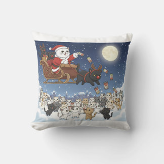Almofada Paper&Pukku Merry Christmas! Throw Pillow