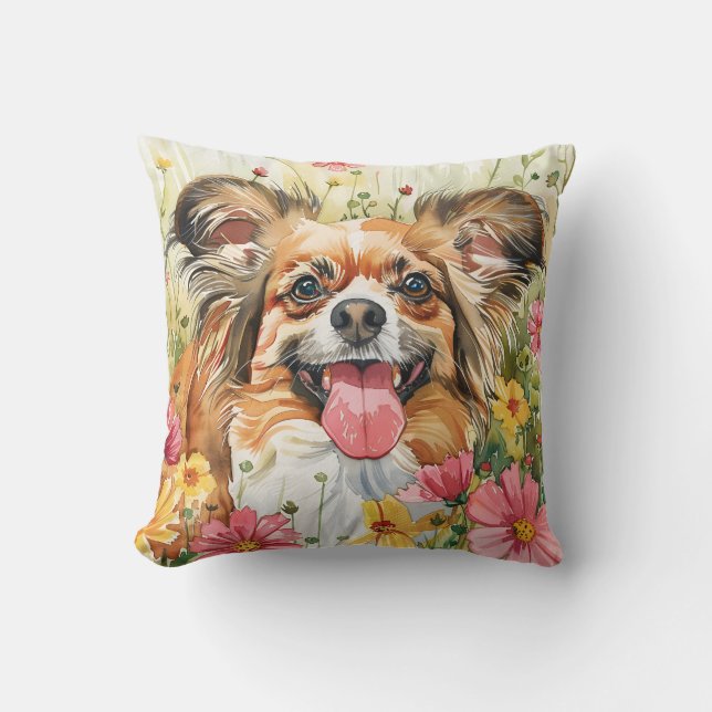 Almofada Papillon – Decoração de Casa Aquarela (Frente)