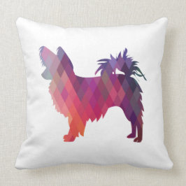 Almofada Papillon Geométrico Padrão Moderno Silhouette