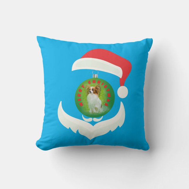 Almofada papillon, papilão, papilão, cão-papão, cão-papão,  (Frente)