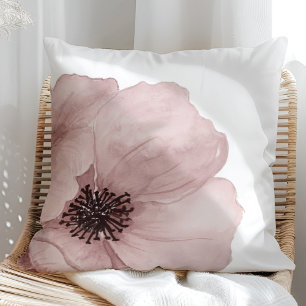 Almofada Papoila Cor-de-Água Pinta Rosa