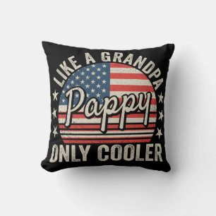 Almofada Pappy como um vovô só mais refrigerante sinalizado