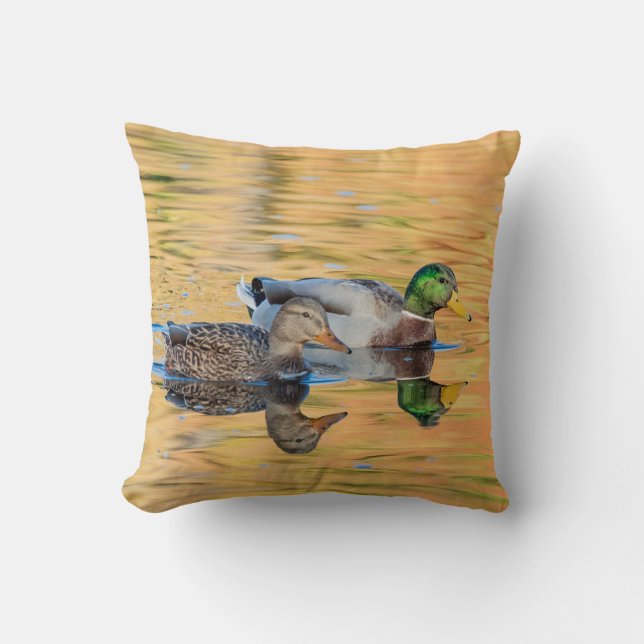 Almofada Par de Mallards (Frente)