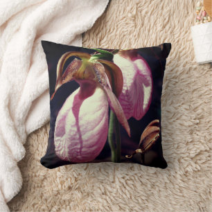 Almofada Par De Orquídea Rosa-Selvagem