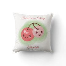 Par rosa-rosa personalizado de cerejas