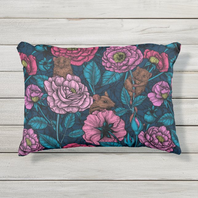 Almofada Para Ambientes Externos A festa dos ratos (Frente)