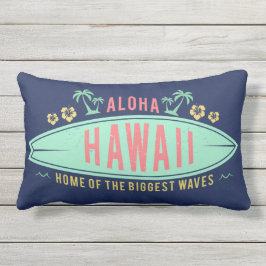 Almofada Para Ambientes Externos Aloha travesseiros decorativos havaianos do