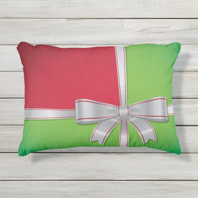 Almofada Para Ambientes Externos arco de Natal (Frente)