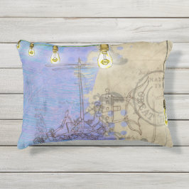 Almofada Para Ambientes Externos Arquiteto de Lâmpada Edison Mecânica Steampunk