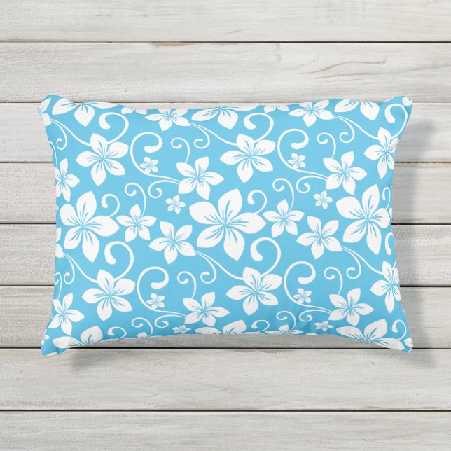 ALMOFADA PARA AMBIENTES EXTERNOS BLUE HAWAII PATTERN (BLUE) (Frente)