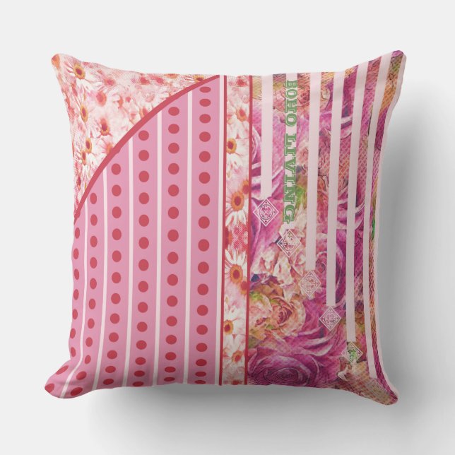 ALMOFADA PARA AMBIENTES EXTERNOS BOHO VIVENDO I - TRAVESSEIRO (Frente)
