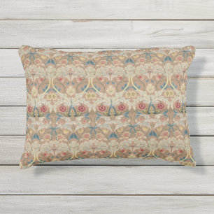 Almofada Para Ambientes Externos Bordado Floral William Morris