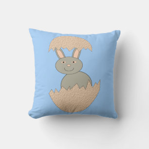 Almofada Para Ambientes Externos Bunny Hatching do Travesseiro exterior estranho do