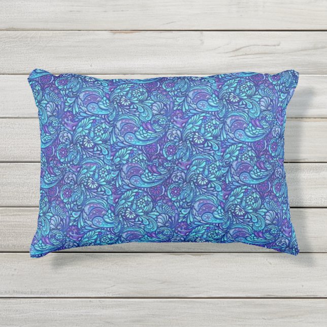 Almofada Para Ambientes Externos Cores Estilos Clássicos  (Frente)