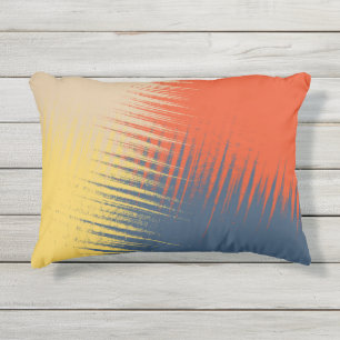 Almofada Para Ambientes Externos Creme Vermelho Amarelo Azul
