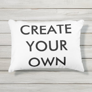 Almofada Para Ambientes Externos Crie seu próprio Travesseiro de destaque externo d