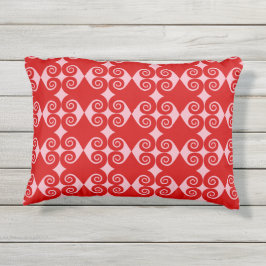 Almofada Para Ambientes Externos Curly Diamond Pattern