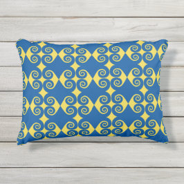 Almofada Para Ambientes Externos Curly Diamond Pattern